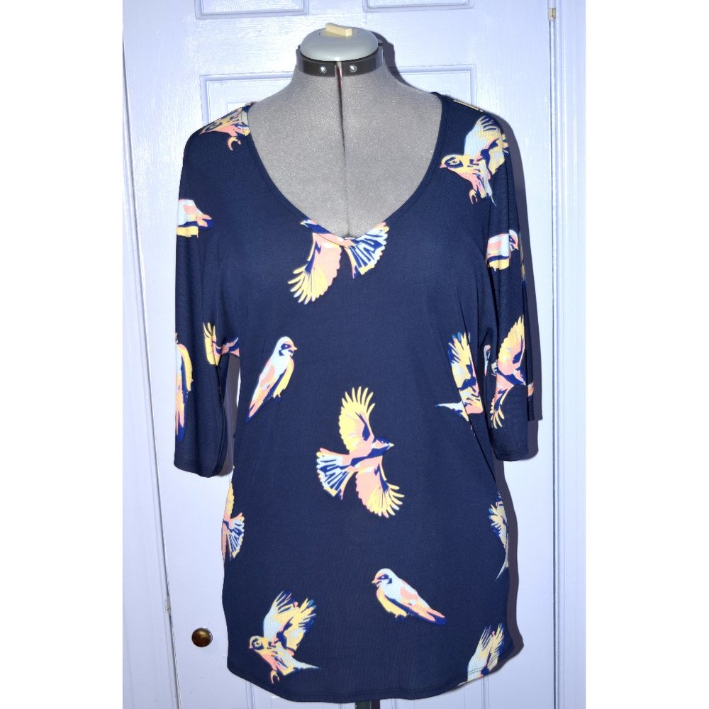 Anthropologie-Deletta Tunic Top size Medium